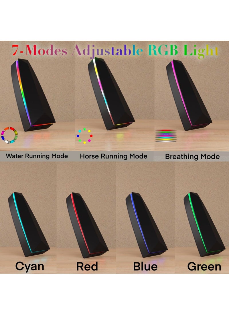 Flash Hawk - PS5 Top Cooling Fan with 7 Modes RGB Light, Low Noise Cooler Compatible with Playstation 5 Back - Image 1