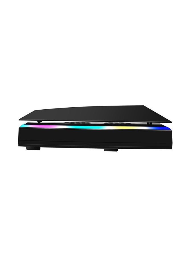 Flash Hawk - PS5 Top Cooling Fan with 7 Modes RGB Light, Low Noise Cooler Compatible with Playstation 5 Back - Image 1