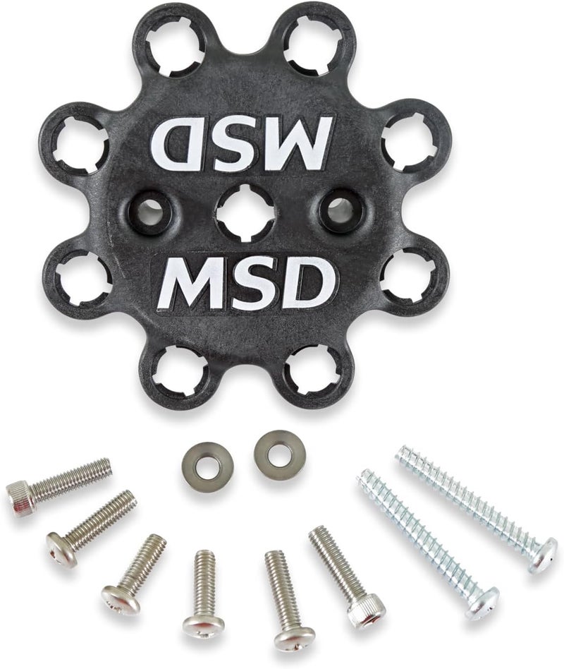 MSD 84336 HEI Distributor Cap and Rotor Kit Black - Image 2