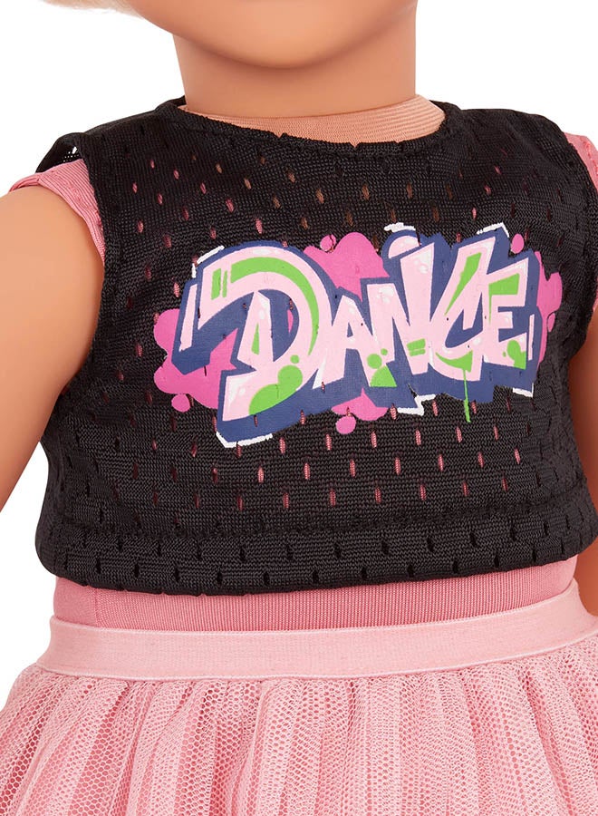Our Generation Fashionable 18-inch Girl Doll with Hip Hop Ballerina Outfit, Gifting Toys, Age 6+ years, Character-Lourdes - Image 4