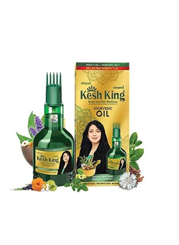 Oil Ayurvedic Scalp And Hair Medicine Oil Green 100ml