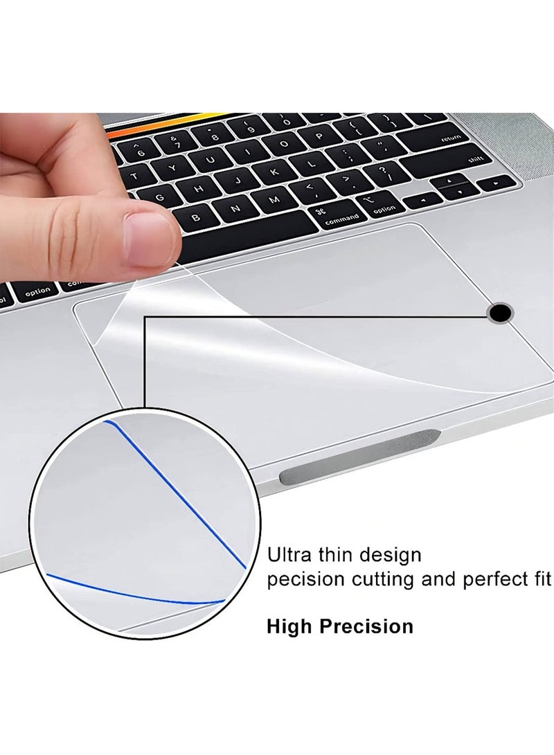 2Packs MacBook Air 13.6 Trackpad Protector Cover for 2026 2025 2024 2023 2022 MacBook Air 13.6" M5 M4 M3 M2 Chip A3449 A3113 A3240 A2681 with Touch ID Clear Anti-Scratch Touch Pad Protector - Image 1