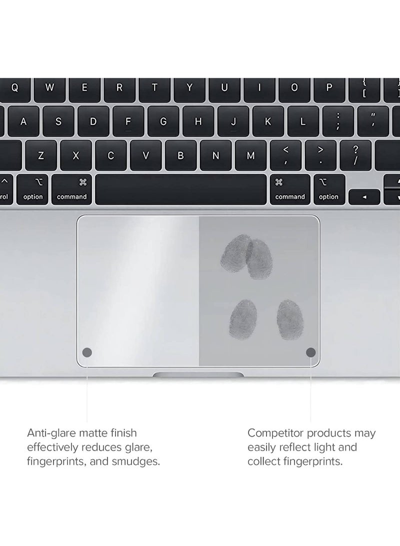 2Packs MacBook Air 13.6 Trackpad Protector Cover for 2026 2025 2024 2023 2022 MacBook Air 13.6" M5 M4 M3 M2 Chip A3449 A3113 A3240 A2681 with Touch ID Clear Anti-Scratch Touch Pad Protector - Image 2