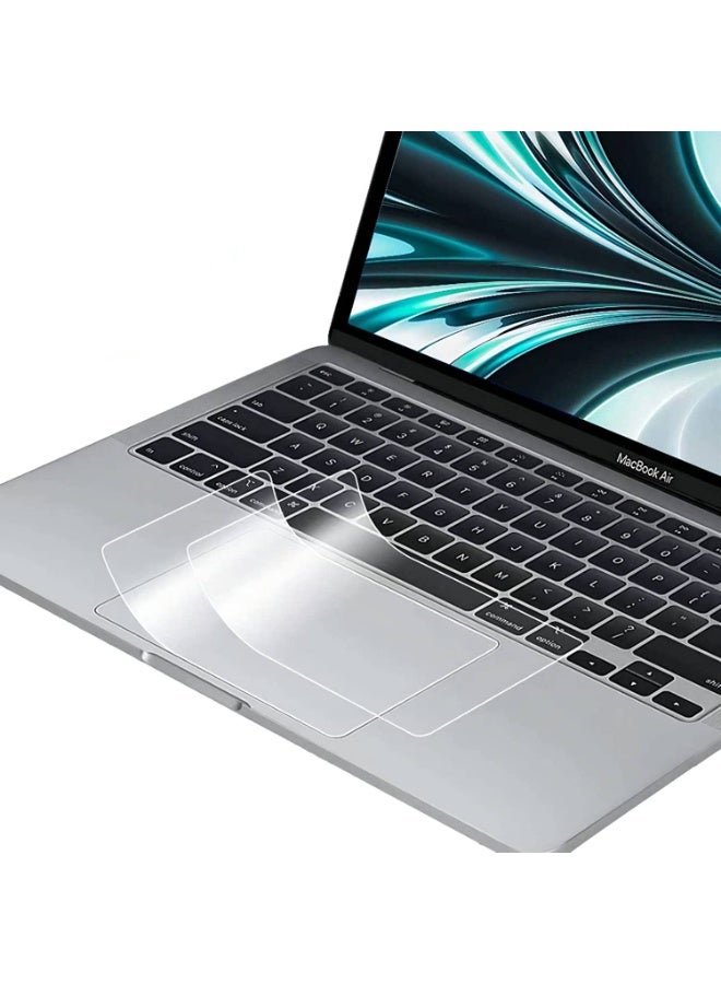 2Packs MacBook Air 13.6 Trackpad Protector Cover for 2026 2025 2024 2023 2022 MacBook Air 13.6" M5 M4 M3 M2 Chip A3449 A3113 A3240 A2681 with Touch ID Clear Anti-Scratch Touch Pad Protector - Image 3