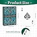 Wkchxd Playing Cards 2 Pack Deck of Cards Standard Playing Cards for Adult Premium Poker Card Set Deck of Playing Card for BlackjackEuchreCanastaFamily Game NightParty Games Blue Purple - Image 4