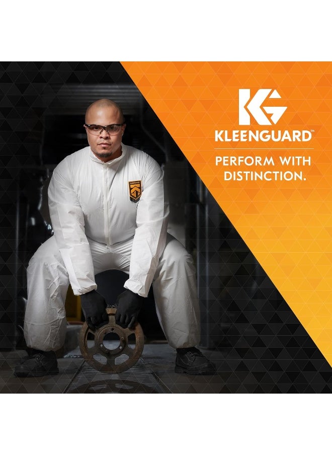 KLEENGUARD - KLEENGUARD Jackson Safety V30 Nemesis Safety Glasses (22475), Smoke Anti-Fog Lens with Black Frame, 12 Pairs/Case - Image 1