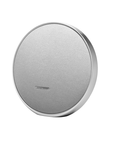 Harman Kardon Onyx Studio 9 Portable Stereo Bluetooth Home Speaker, Superior Sound, Wider Soundstage, Multi-Speaker Connection, Built-in Battery, Self-Tuning, Harman Kardon One App, Grey