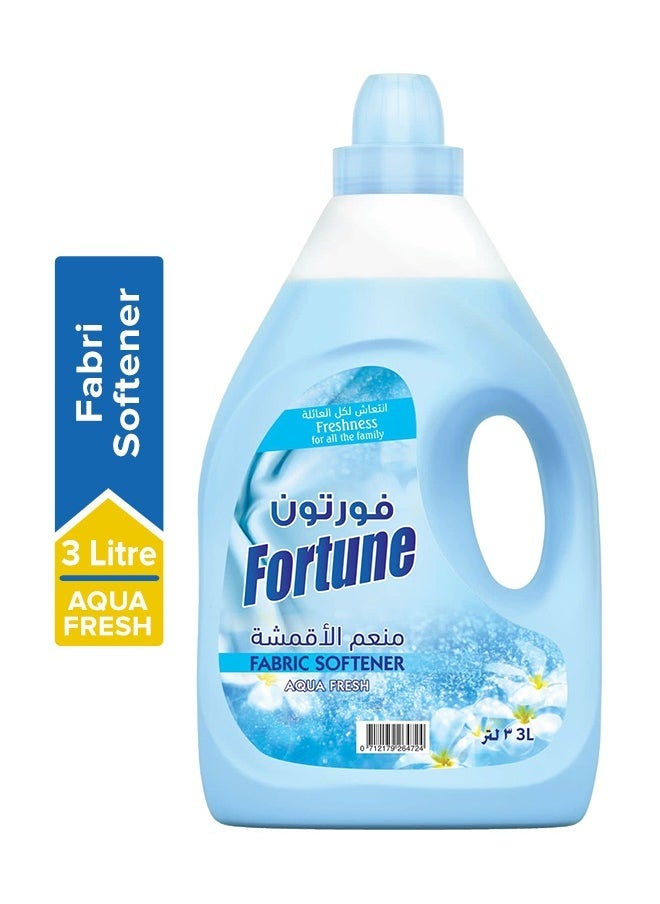 Fortune Fortune Fabric softener Blue 3 LTR  - Image 1