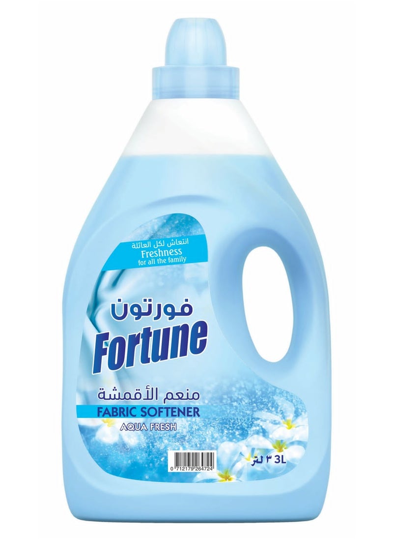 Fortune Fortune Fabric softener Blue 3 LTR  - Image 4