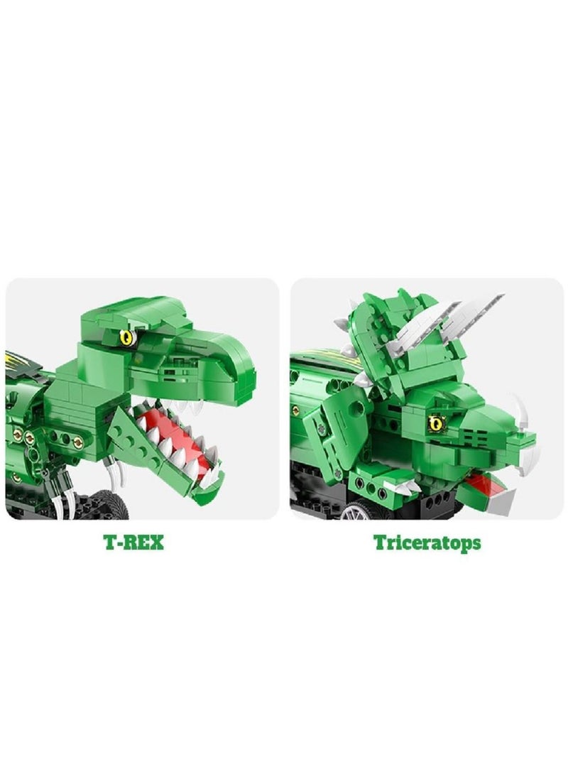 CADA   THE   DINOSAUR   WORLD (TRICERATOPS) Building Blocks, C59002W - Image 3