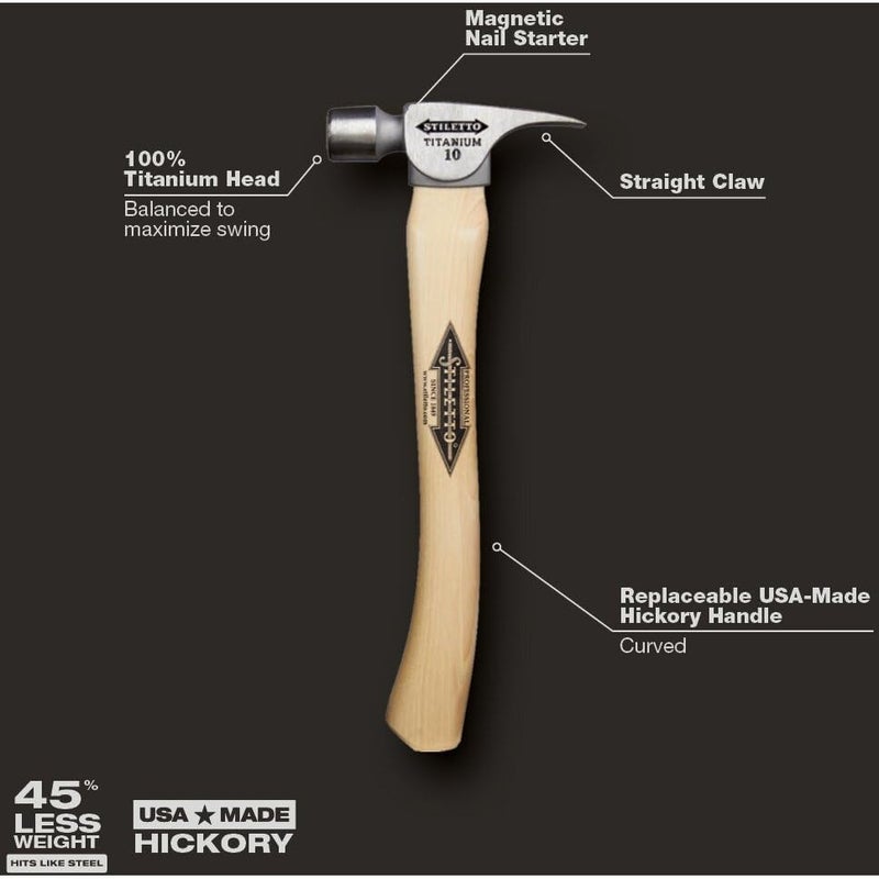 Stiletto FH10C Claw Hammer - Image 4