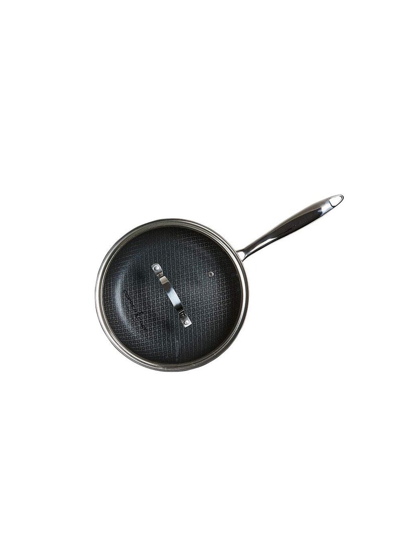 copper chef Copper Chef Titan Pan Try Ply Stainless Steel NonStick Frying Pans 8 Inch Fry Pan with Lid 
