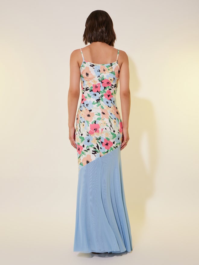 Take Two Floral Mesh Maxi Dress  - Image 5