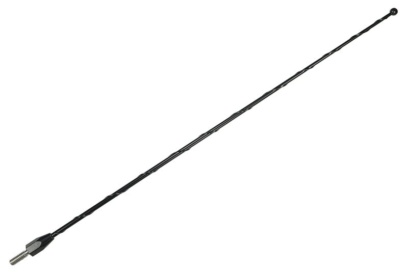 AntennaMastsRus - 15 Inch Black Antenna is Compatible with Ford F-150, F-250, F-350, F-450, F-550, F-600, F-650, Raptor (1950-2025) - Bronco | Dodge Ram 1500, 2500, 3500 - USA Steel Threading - Image 1
