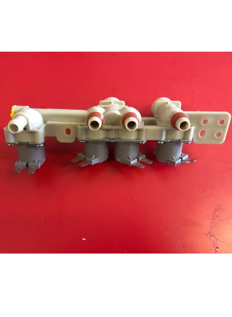 AJU72912201 LG TL WASHING MACHINE 4 WAY WATER INLET VALVE-WT-H650/WT-H750  - Image 1