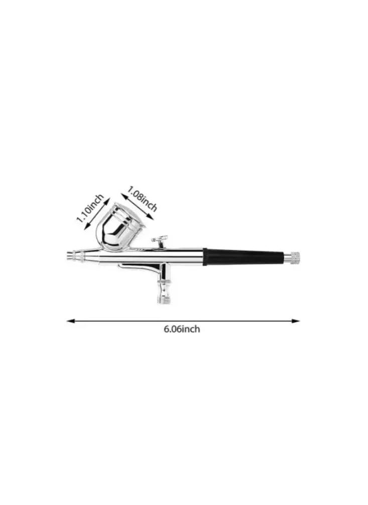 Super Skill Professional Airbrush Gun Kit for Makeup Cake Decorating and Crafts MultiNozzle Design with Adjustable Pressure Control  - Image 2