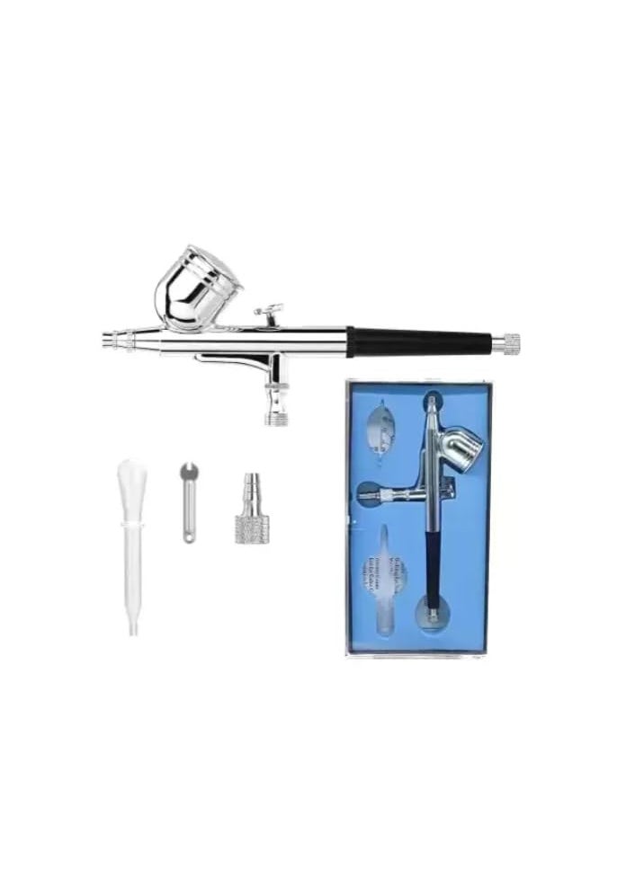Super Skill Professional Airbrush Gun Kit for Makeup Cake Decorating and Crafts MultiNozzle Design with Adjustable Pressure Control  - Image 4