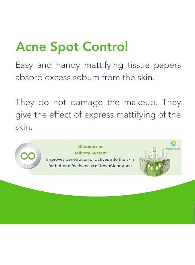 Novaclear Acne Spot Control – Salicylic Acid Acne Treatment with Oil Control Complex, Rapid Spot Treatment for Pimples 10 ML - Image 2