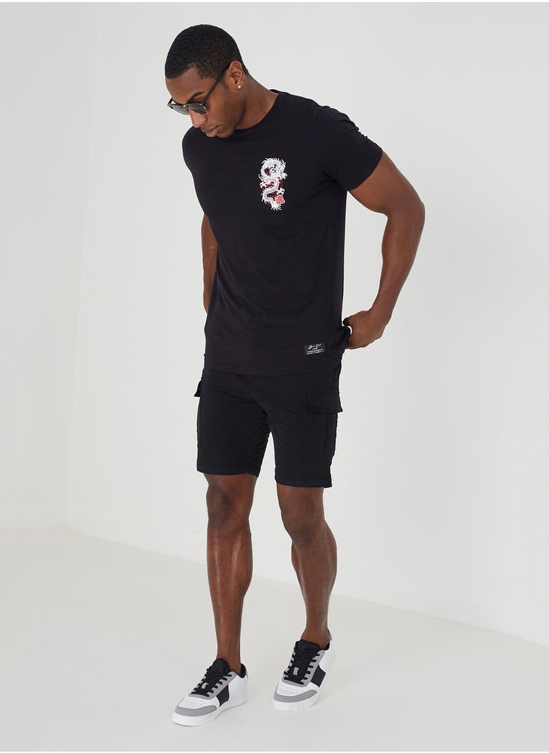 BRAVE SOUL Graphic Print T-Shirt  - Image 2