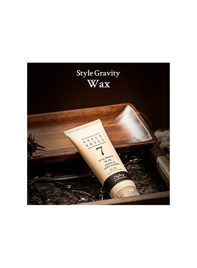 CURLY SHYLL Style Gravity Wax Natural Hard Finish 100ml - Image 3