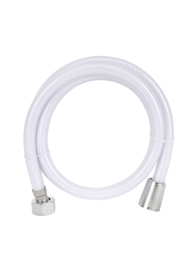 Epsilon PVC Shower Hose 1.5 Meter, Flexible Replacement Hose for Hand Shower & Health Faucet, Leak-Resistant, Corrosion-Resistant Bathroom Hose, White | EPSBA1529 - Image 1