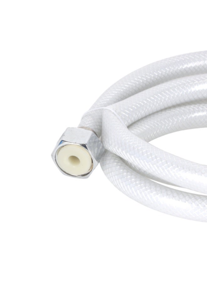 Epsilon PVC Shower Hose 1.5 Meter, Flexible Replacement Hose for Hand Shower & Health Faucet, Leak-Resistant, Corrosion-Resistant Bathroom Hose, White | EPSBA1529 - Image 3
