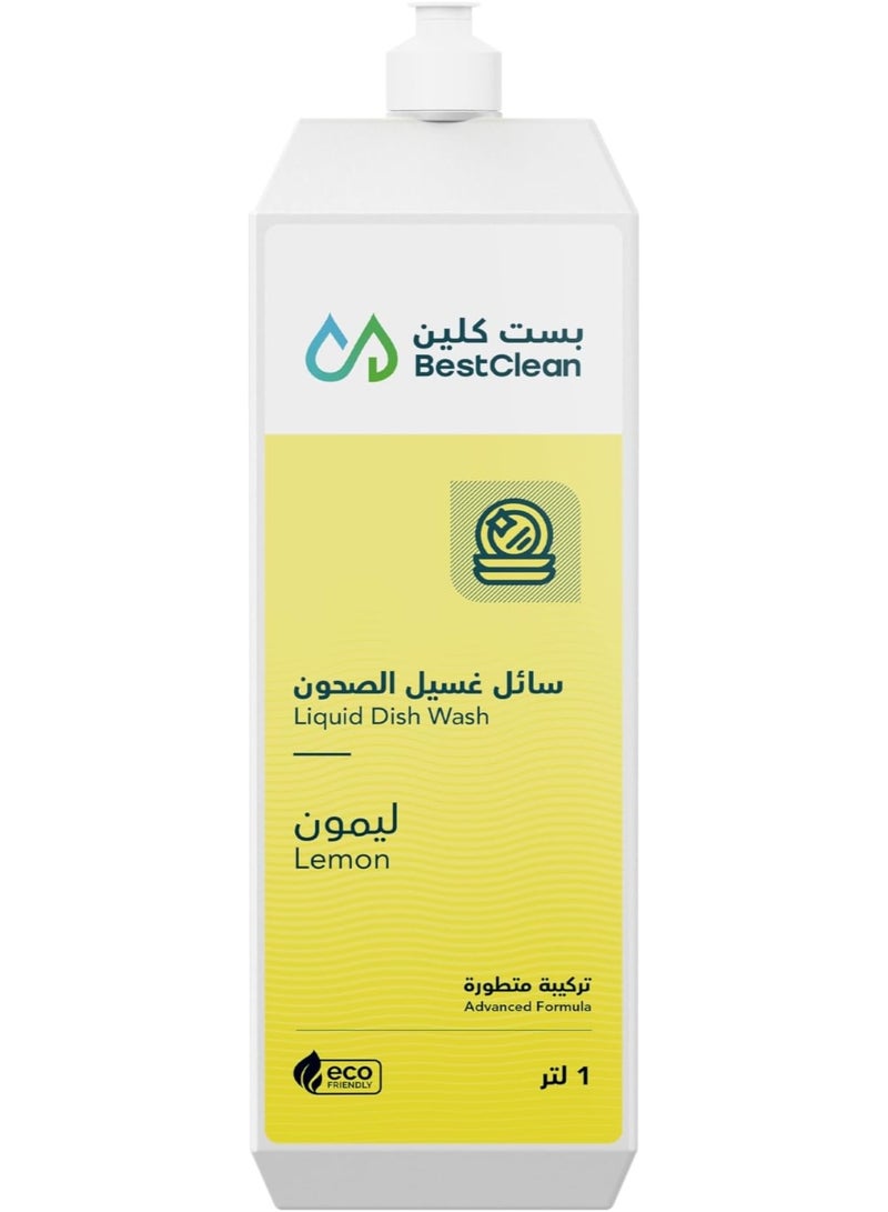 Best Clean Lemon Fresh Dishwashing Liquid 1 Liter