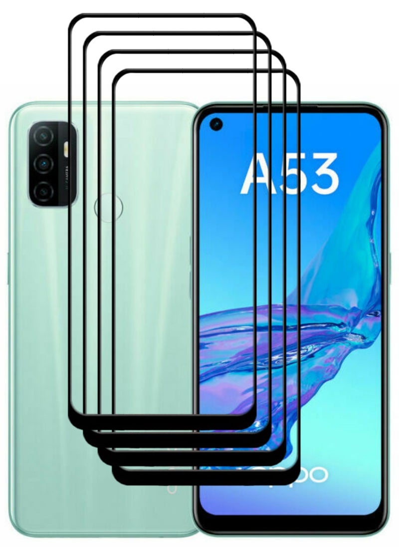 أكاليكس 4 قطع، حماية شاشة،  لهاتف اوبو  A53، جودة ممتازة. - Image 1