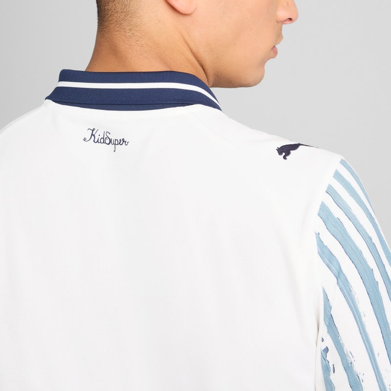 PUMA KIDSUPER x CF MONTERREY Mens White Jersey Top - Image 2