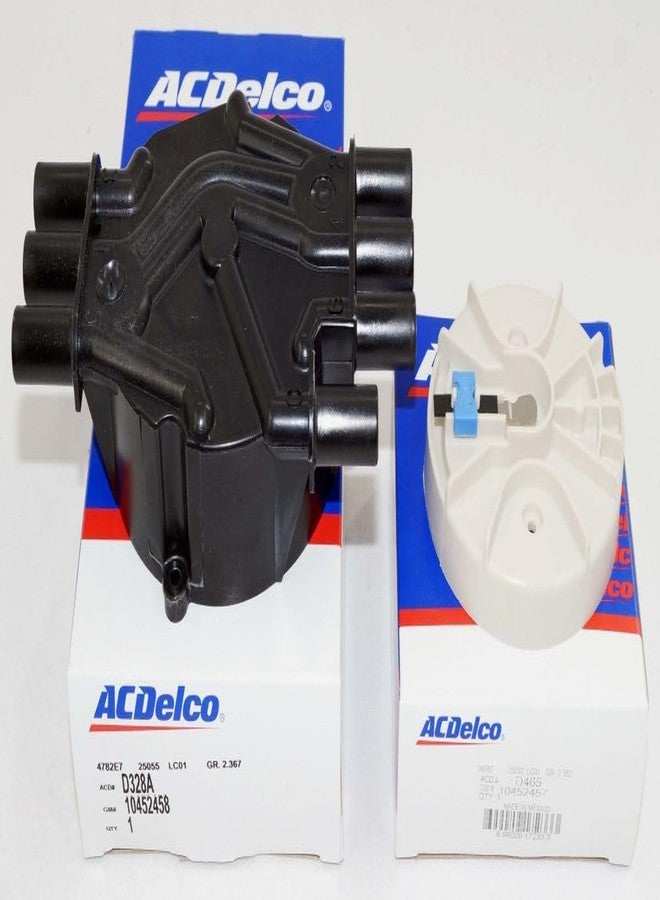 AcDelco GM Distributor Cap (D328A) And Rotor (D465) Kit Vortec-6 - Image 2