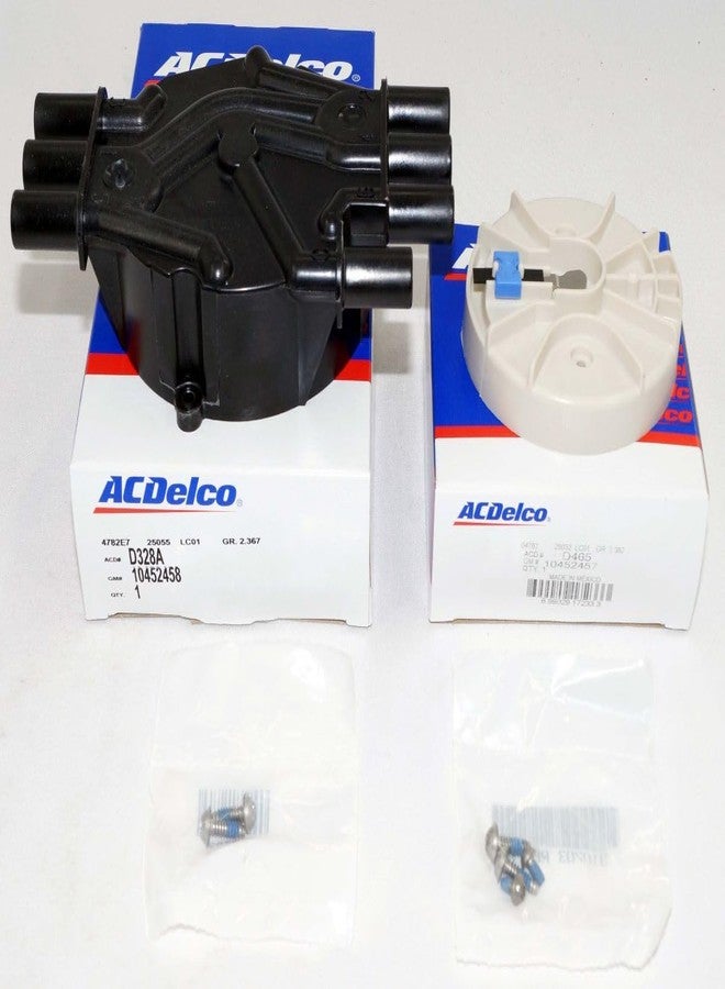 AcDelco GM Distributor Cap (D328A) And Rotor (D465) Kit Vortec-6 - Image 1