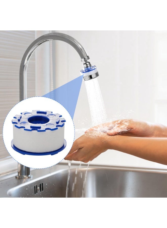 Hayat Comfort 5Pcs Faucet Water Filter, 360° Rotating Faucet Filter, Reduces Chlorine, Sediment and Limescale, Replaceable Faucet Water Filter, for Hard Water Areas Kitchen, Bathroom and Sensitive Skin - Image 3