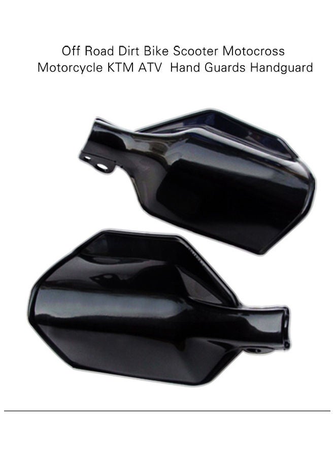 2-Piece Motorcycle Hand Guard Shield - Image 2