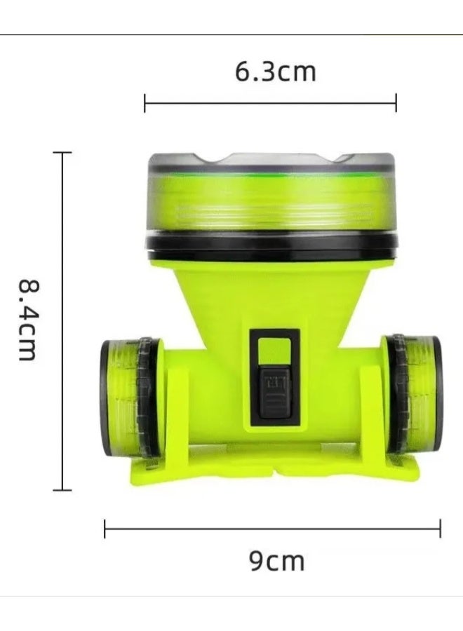 Forthcan Rechargeable LED Diving Headlamp, IPX8 Waterproof Bright Scuba Flashlight, 2 Light Modes, Forehead Diving Light for Snorkeling and Underwater Use - Image 5