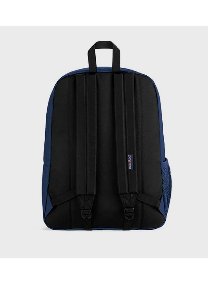 JanSport Flex Pack Backpack, Navy, 15-Inch Laptop Sleeve, Spacious Main Compartment, Ergonomic Shoulder Straps, Water Bottle Pocket - Image 4