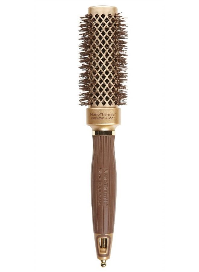 Olivia Garden NanoThermic Ceramic + Ion SQUARE Shaper Hairbrush - Image 1