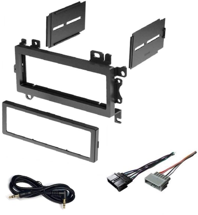 ASC Audio Car Stereo Dash Kit and Wire Harness for Installing a New Single Din Radio for 1997-2001 Jeep Cherokee, 1996-1998 Jeep Grand Cherokee, 1997-2002 Jeep Wrangler - Image 4