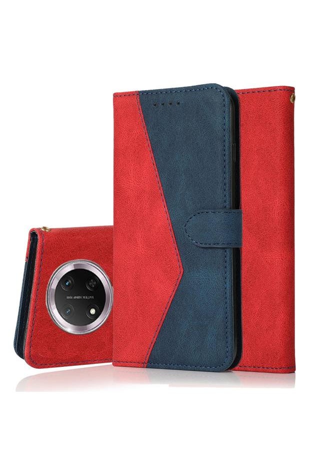 Zaboon Case For Honor X9C Dual-color Stitching Leather Phone Case  - Image 1