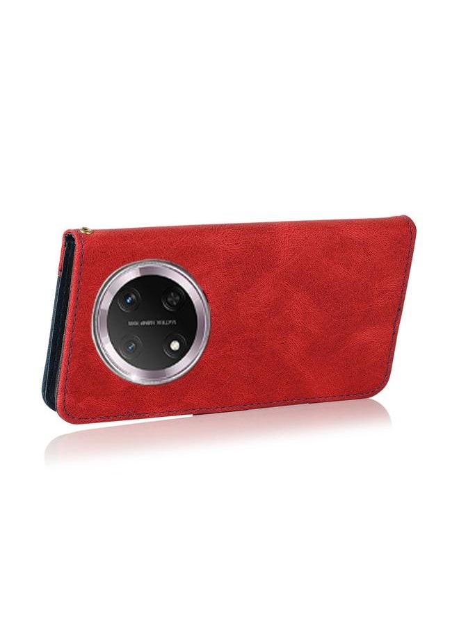 Zaboon Case For Honor X9C Dual-color Stitching Leather Phone Case  - Image 5