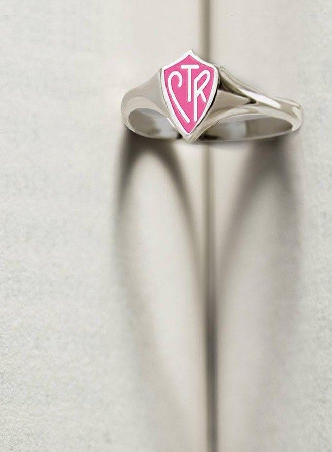 Ringmasters Pink Mini CTR LDS CTR Ring Choose the Right Faith Ring | Keepsake LDS Jewelry - Image 5