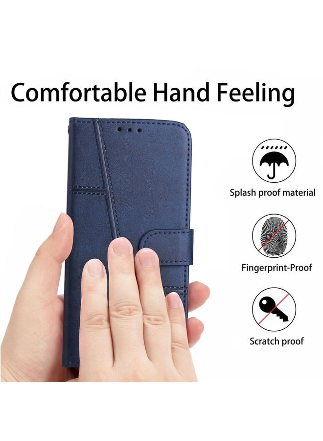 S-TOP Case For Motorola Moto G 5G 2022 Stitching Calf Texture Buckle Leather Phone Case - Image 5