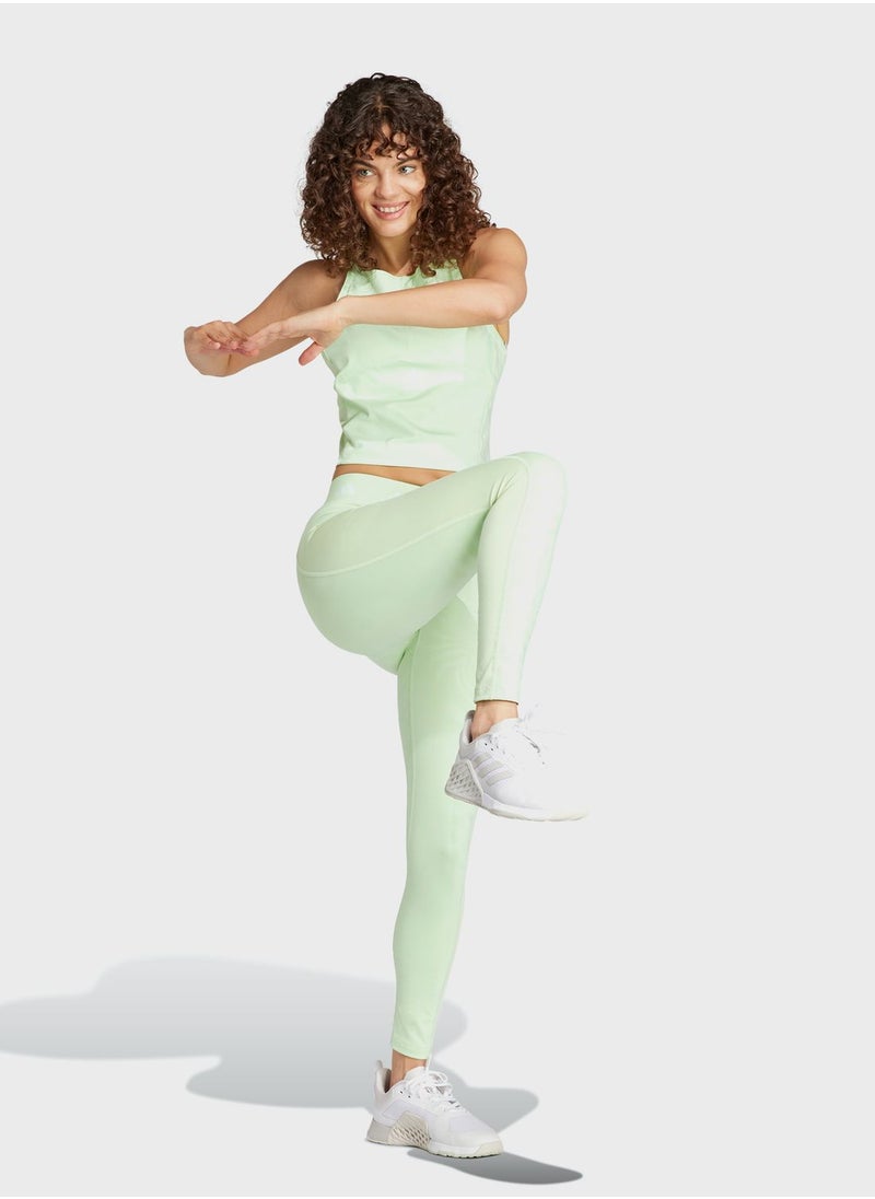 Adidas - Techfit Printed Cropped Top - Image 1
