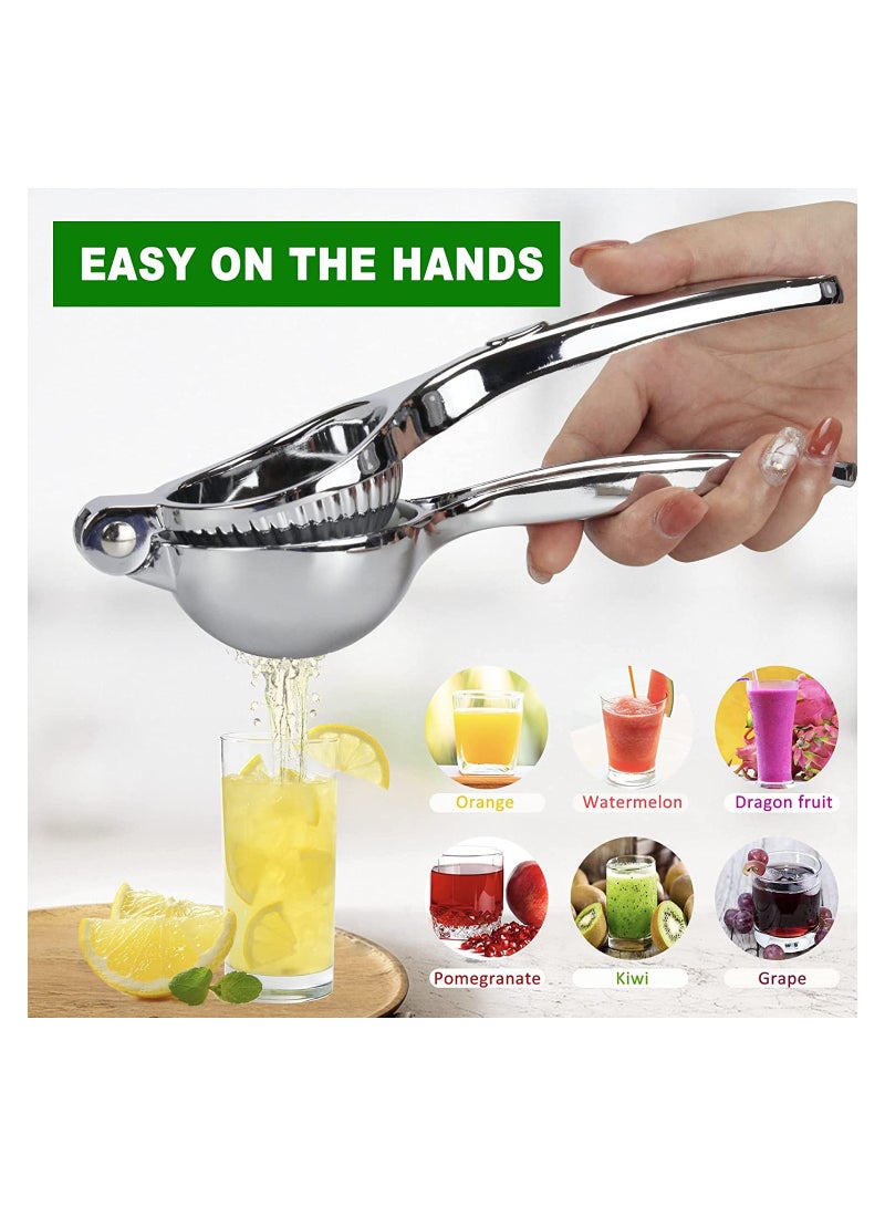 Stainless Steel Lemon Lime Squeezer Heavy Duty Manual Citrus Press - Image 3