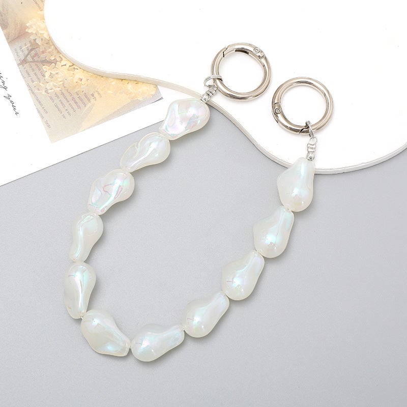 Chic Novelty Phone Case Chain Charm K219 special-shaped portable chain color plating