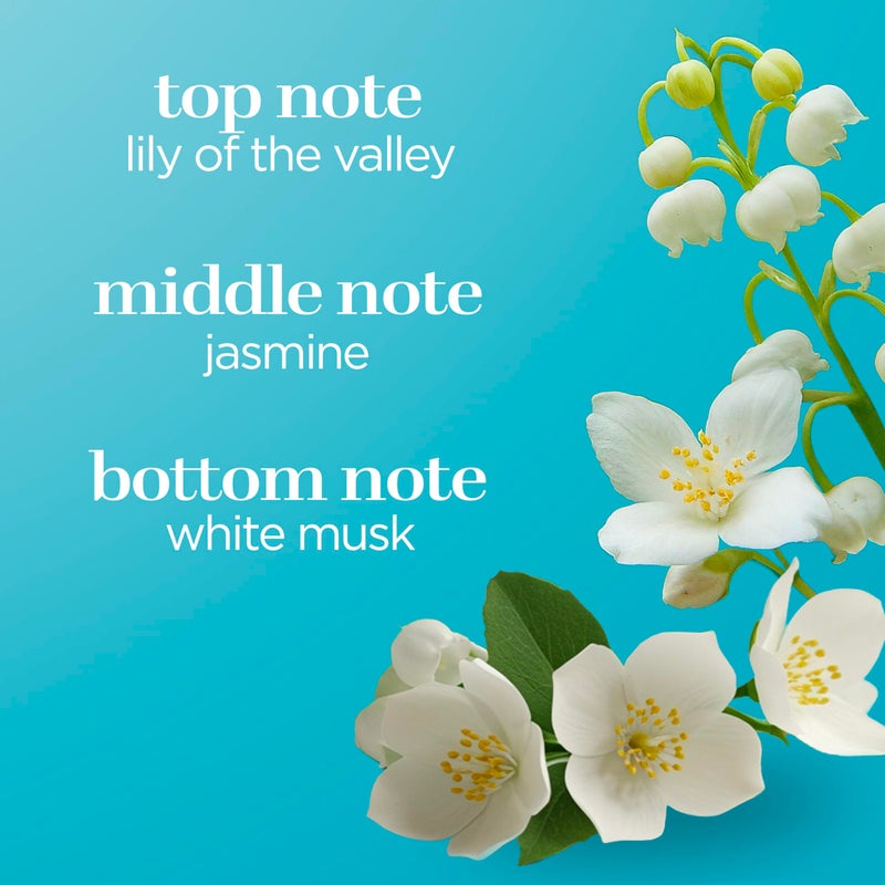 BODY FANTASIES بخاخ عطر للجسم، مسك أبيض منعش، 8 أونصة سائلة - Image 3