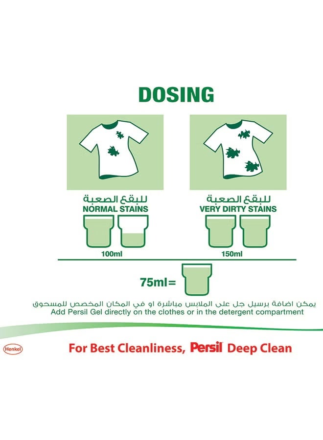 Persil Power Gel Liquid Laundry Detergent With Deep Clean Plus Technology For Perfect Cleanliness - Image 3