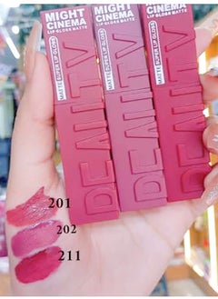 Might Cinema Long lasting matte velvet lipgloss (Might Cinema) 5019-202  - Image 2