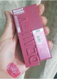 Might Cinema Long lasting matte velvet lipgloss (Might Cinema) 5019-202  - Image 1