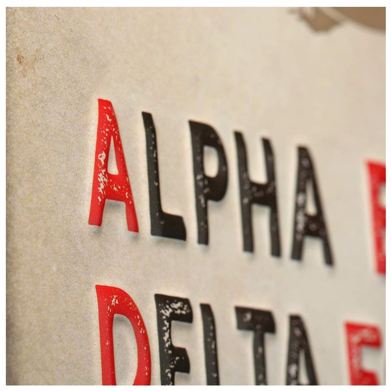 Open Road Brands Pilot Code Phonetic Alphabet Embossed Metal Sign - Image 4