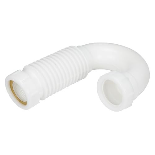 Danco 51066 Flexible Slip-Joint J-Bend Trap, 1-1/2", 1.5", White - Image 2